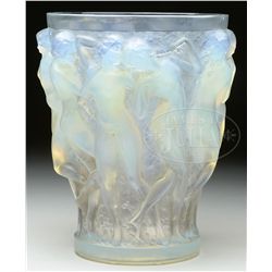 R. LALIQUE BACCHANTES VASE.