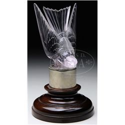 R. LALIQUE HIRONDELLE MASCOT.