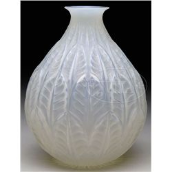R. LALIQUE MALESHERBES VASE.