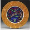 Image 1 : WEDGWOOD FAIRYLAND LUSTRE ROC CENTRE PLATE.