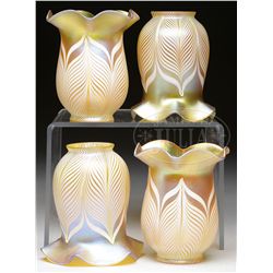 FOUR QUEZAL SHADES.