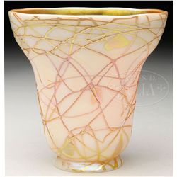STUEBEN ART GLASS SHADE.