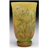 Image 1 : DAUM CAMEO & ENAMEL VASE.