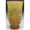 Image 2 : DAUM CAMEO & ENAMEL VASE.