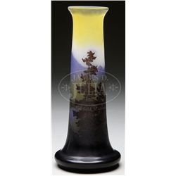 GALLE SCENIC VASE.
