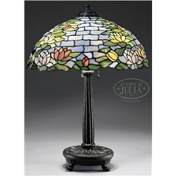 WILKINSON POND LILY TABLE LAMP.