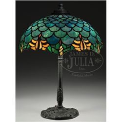 WILKINSON LEADED TABLE LAMP.