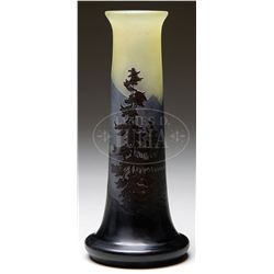GALLE SCENIC VASE.