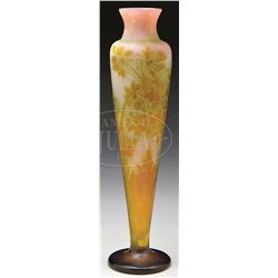 GALLE CAMEO VASE.