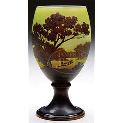 GALLE SCENIC CHALICE.