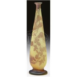 GALLE CAMEO VASE.