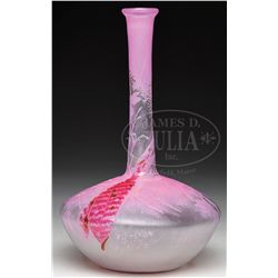 VALLERYSTHAL CAMEO VASE.