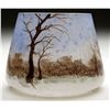 Image 2 : LEGRAS ENAMELED VASE.