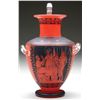 Image 1 : ACID CUTBACK ART GLASS EWER.
