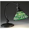 Image 1 : HANDEL LEADED DESK LAMP.