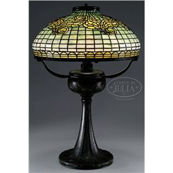TIFFANY STUDIOS TYLER SCROLL LAMP.