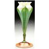 Image 1 : TIFFANY FLOWER FORM VASE.