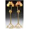 Image 1 : TIFFANY STUDIOS ROOT CANDLESTICKS.