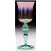 Image 1 : TIFFANY PASTEL GOBLET.