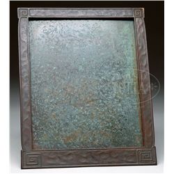 TIFFANY STUDIOS MODELED PICTURE FRAME.