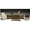 Image 1 : 10-PIECE TIFFANY MODELED DESK ACCESSORIES.