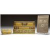 Image 1 : THREE TIFFANY STUDIOS ABALONE DESK ACCESSORIES.