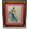 Image 1 : LOUIS COMFORT TIFFANY PAINTING STUDY.