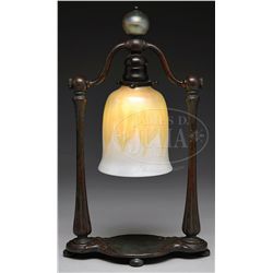 TIFFANY STUDIOS LIBERTY BELL LAMP.