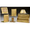 Image 1 : FIVE-PIECE TIFFANY MODELED DESK SET.