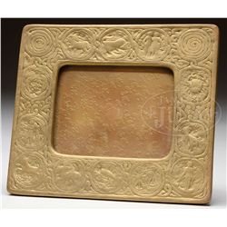 TIFFANY STUDIOS ZODIAC CALENDAR FRAME.