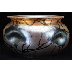 TIFFANY LEAF AND VINE BOWL.