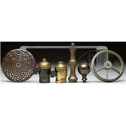 TIFFANY STUDIOS LAMP PARTS.