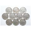 Image 1 : Lot Of 10 Buffalo Nickels