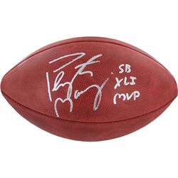 PEYTON MANNING AUTOGRAPHED FOOTBALL "SB XLI MVP" W/COA
