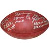 Image 2 : OJ ANDERSON, ELI MANNING, & PHIL SIMMS AUTOGRAPHED FOOT