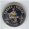 Image 1 : Canada silver dollar, Calgary Centennial (DATE OUR CHOI