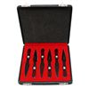 Image 1 : COLLECTORS EDITION BLACK THROWING KNIVES SET OF 6 W/BOX