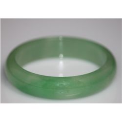 LIGHT GREEN JADE BANGLE