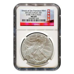 Certified Uncirculated Silver Eagle 2012(S) (Struck at