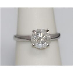 2.25 CTW DIAMOND 14K WHITE GOLD RING G-H/I2 (DIAMOND WE