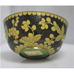 ANTIQUE 19TH CENTURY JING TAI LAN BOWLS