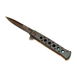 COLLECTORS EDITION S/A BLACK FOLDING KNIFE