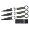Image 1 : COLLECTORS EDITON SKULL DESIGN THROWING KNIVES SET OF 3
