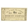 Image 1 : 1862 SIXTY CENT CITY OF RICHMOND, VA  VF