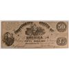Image 1 : 1861 $50 CONFEDERATE STATES OF AMERICA
