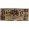 Image 1 : 1859 $100 EXCHANGE BANK OF VIRGINA