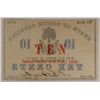Image 2 : 1863 TEN CENT STATE OF SOUTH CAROLINA NOTE