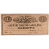Image 1 : 1863 $1 STATE OF NORTH CAROLINA