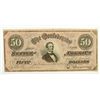 Image 1 : 1864 $50 CONFEDERATE STATES OF AMERICA NOTE
