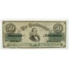Image 1 : 1864 $50 CONFEDERATE STATES OF AMERICA NOTE